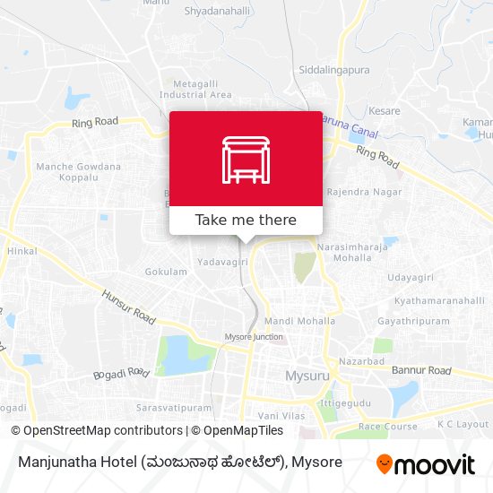 Manjunatha Hotel (ಮಂಜುನಾಥ ಹೋಟೆಲ್) map