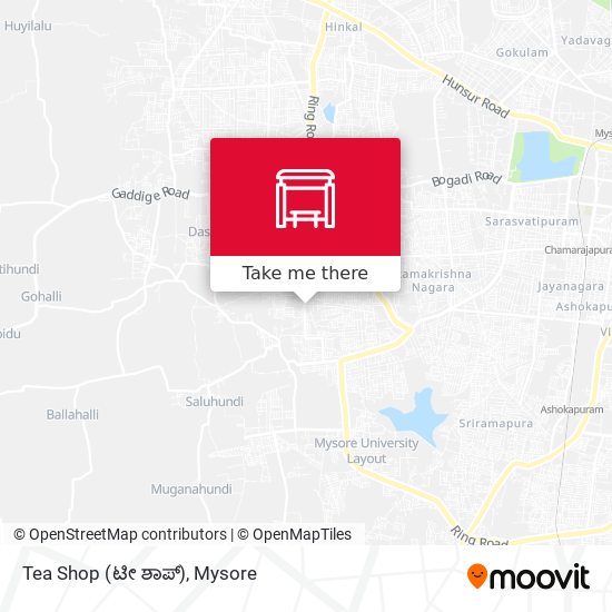Tea Shop (ಟೀ ಶಾಪ್‌) map