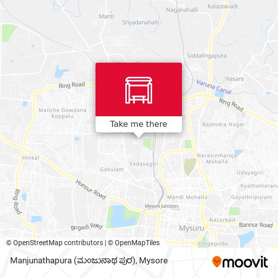 Manjunathapura (ಮಂಜುನಾಥ ಪುರ) map