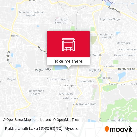 Kukkarahalli Lake (ಕುಕ್ಕರಹಳ್ಳಿ ಕೆರೆ) map