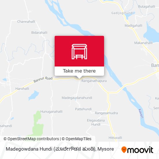 Madegowdana Hundi (ಮಾದೇಗೌಡನ ಹುಂಡಿ) map