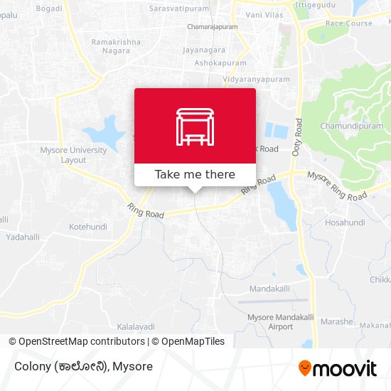 Colony (ಕಾಲೋನಿ) map