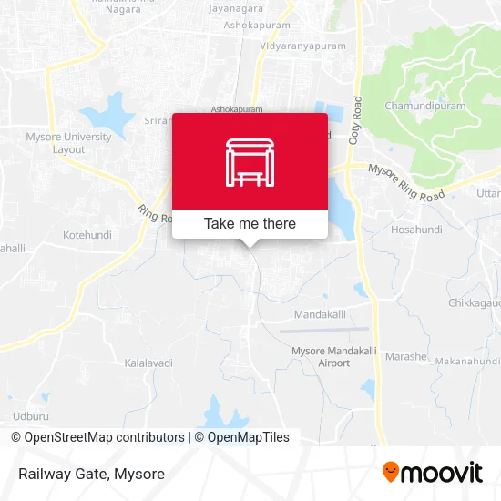 Railway Gate map