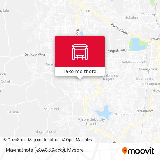 Mavinathota (ಮಾವಿನತೋಟ) map