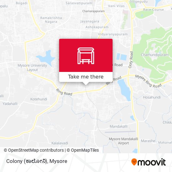Colony (ಕಾಲೋನಿ) map
