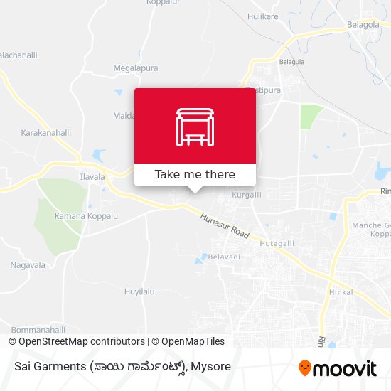 Sai Garments (ಸಾಯಿ ಗಾರ್ಮೆಂಟ್ಸ್) map