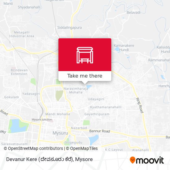 Devanur Kere (ದೇವನೂರು ಕೆರೆ) map