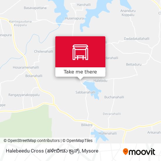Halebeedu Cross (ಹಳೇಬೀಡು ಕ್ರಾಸ್) map