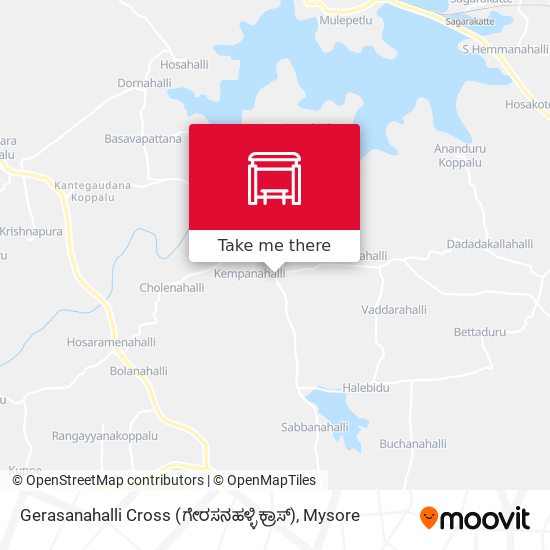 Gerasanahalli Cross (ಗೇರಸನಹಳ್ಳಿ ಕ್ರಾಸ್) map