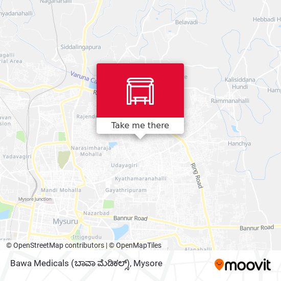 Bawa Medicals (ಬಾವಾ ಮೆಡಿಕಲ್ಸ್) map