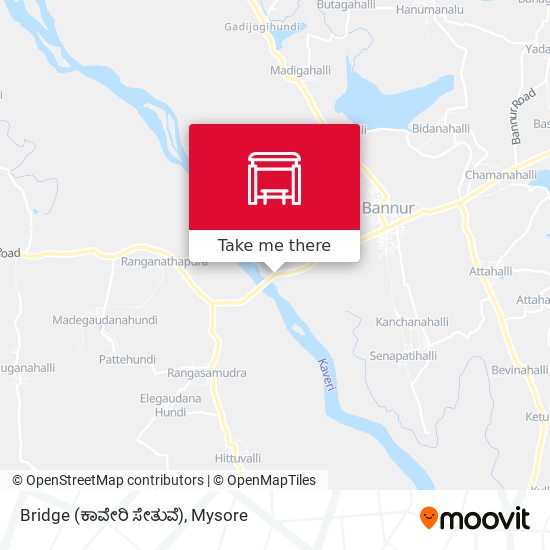 Bridge (ಕಾವೇರಿ ಸೇತುವೆ) map
