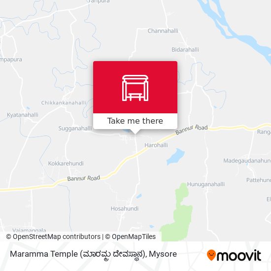 Maramma Temple (ಮಾರಮ್ಮ ದೇವಸ್ಥಾನ) map