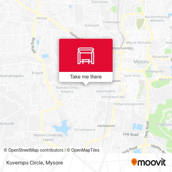 Kuvempu Circle map