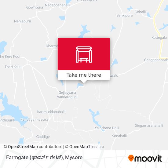 Farmgate (ಫಾರ್ಮ್‌ ಗೇಟ್) map