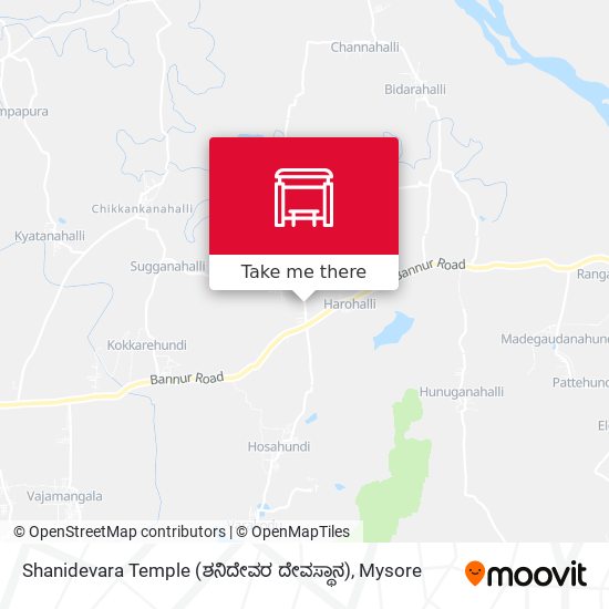 Shanidevara Temple (ಶನಿದೇವರ ದೇವಸ್ಥಾನ) map