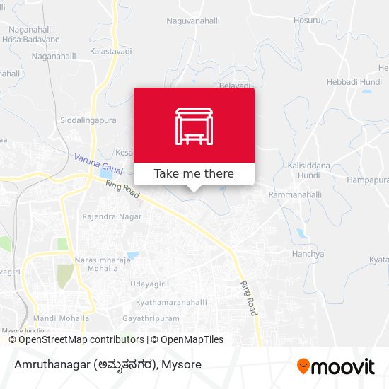 Amruthanagar (ಅಮೃತನಗರ) map