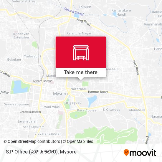 S.P Office (ಎಸ್.ಪಿ ಕಛೇರಿ) map