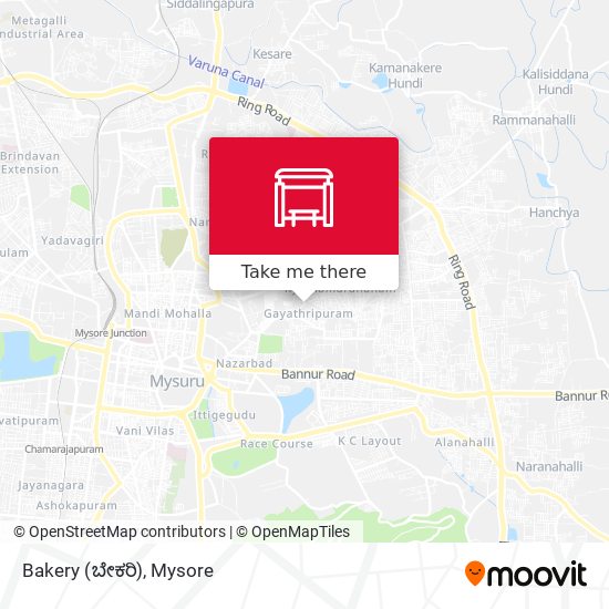 Bakery (ಬೇಕರಿ) map
