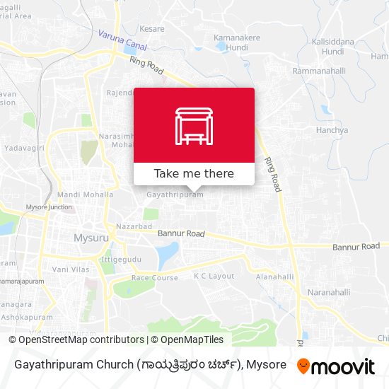 Gayathripuram Church (ಗಾಯತ್ರಿಪುರಂ ಚರ್ಚ್) map
