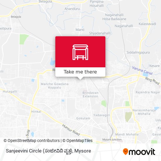 Sanjeevini Circle (ಸಂಜೀವಿನಿ ವೃತ್ತ) map