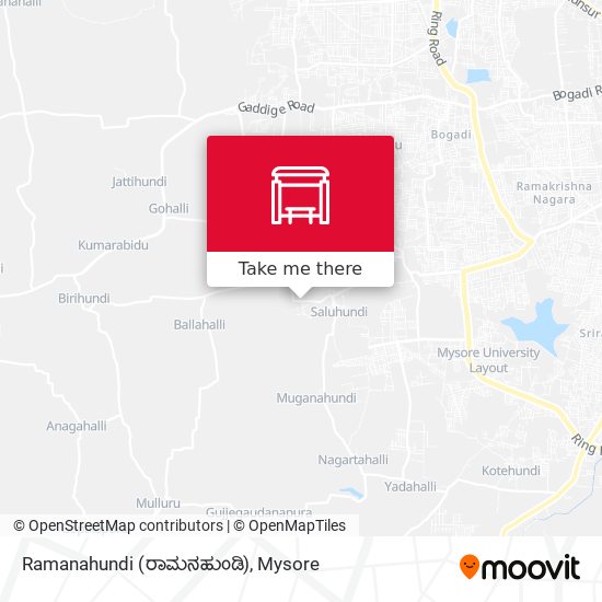 Ramanahundi (ರಾಮನಹುಂಡಿ) map