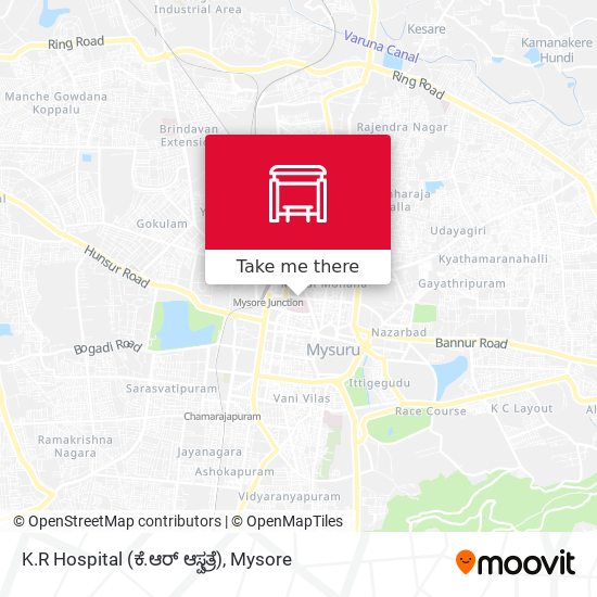 K.R Hospital (ಕೆ.ಆರ್ ಆಸ್ಪತ್ರೆ) map