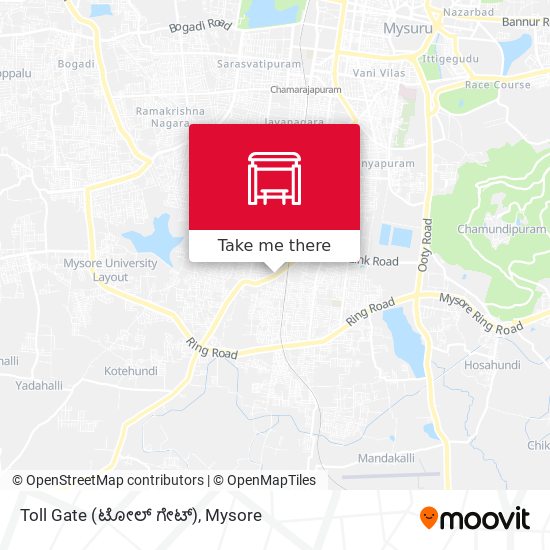 Toll Gate (ಟೋಲ್‌ ಗೇಟ್) map