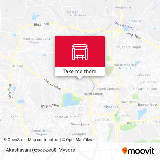 Akashavani (ಆಕಾಶವಾಣಿ) map