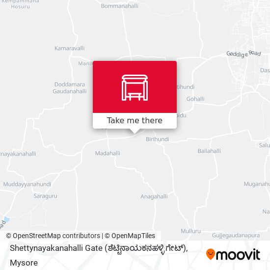 Shettynayakanahalli Gate (ಶೆಟ್ಟಿನಾಯಕನಹಳ್ಳಿ ಗೇಟ್) map