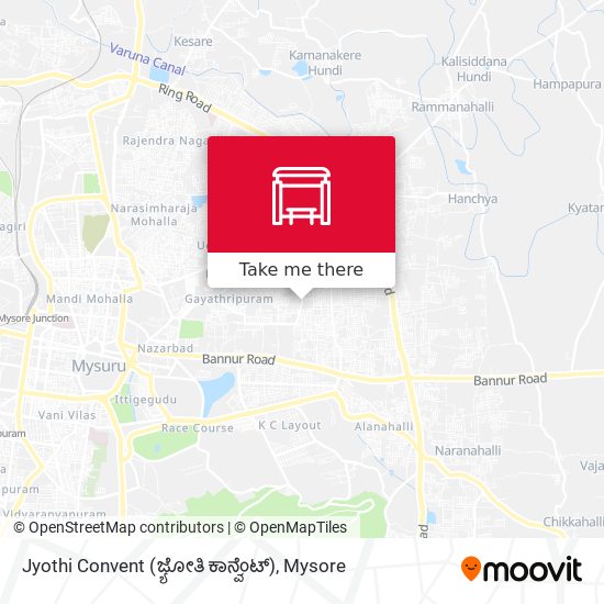 Jyothi Convent (ಜ್ಯೋತಿ ಕಾನ್ವೆಂಟ್) map