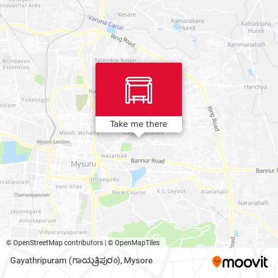 Gayathripuram (ಗಾಯತ್ರಿಪುರಂ) map
