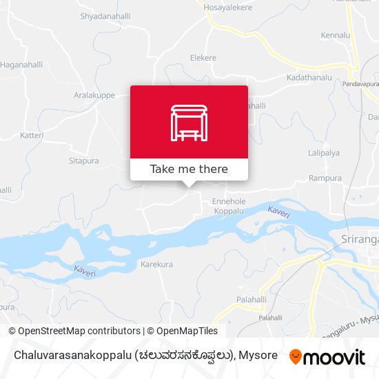 Chaluvarasanakoppalu (ಚಲುವರಸನಕೊಪ್ಪಲು) map