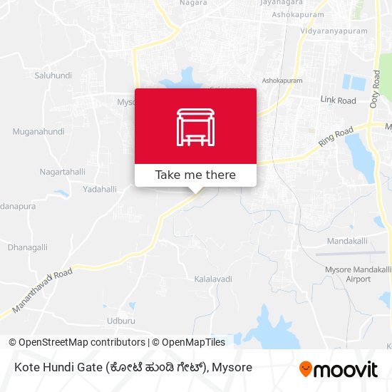 Kote Hundi Gate (ಕೋಟೆ ಹುಂಡಿ ಗೇಟ್) map