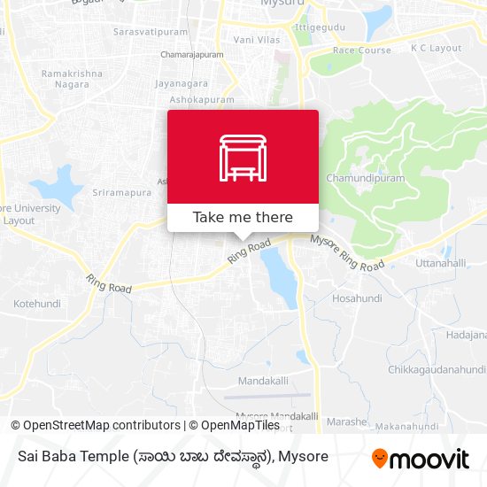 Sai Baba Temple (ಸಾಯಿ ಬಾಬ ದೇವಸ್ಥಾನ) map