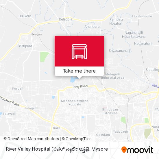 River Valley Hospital (ರಿವರ್ ವ್ಯಾಲೀ ಆಸ್ಪತ್ರೆ) map