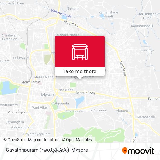 Gayathripuram (ಗಾಯತ್ರಿಪುರಂ) map