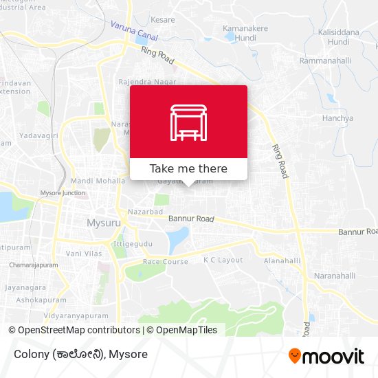 Colony (ಕಾಲೋನಿ) map