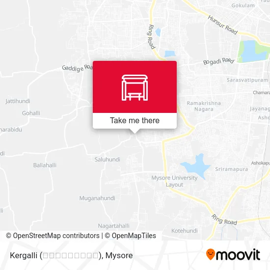 Kergalli (ಕೇರ್ಗಳ್ಳಿ) map