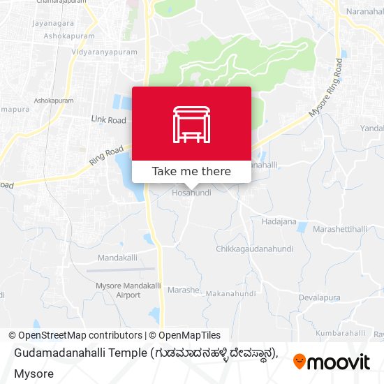 Gudamadanahalli Temple (ಗುಡಮಾದನಹಳ್ಳಿ ದೇವಸ್ಥಾನ) map