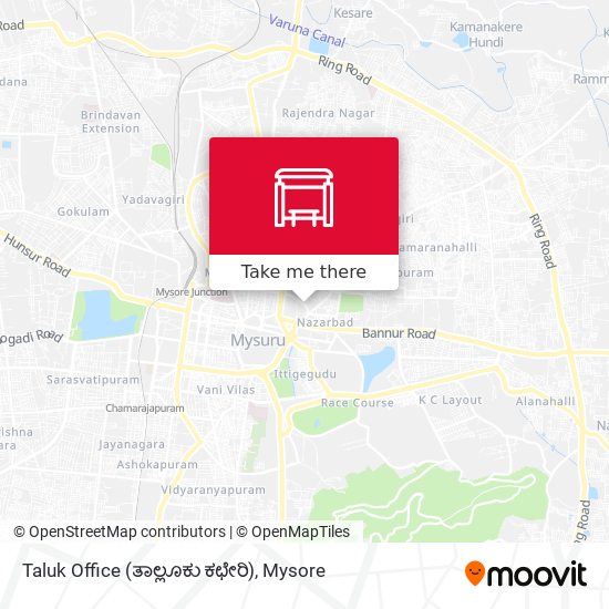 Taluk Office (ತಾಲ್ಲೂಕು ಕಛೇರಿ) map
