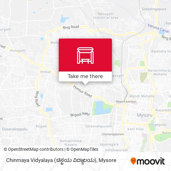 Chinmaya Vidyalaya (ಚಿನ್ಮಯ ವಿದ್ಯಾಲಯ) map