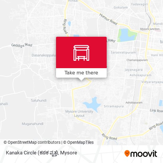 Kanaka Circle (ಕನಕ ವೃತ್ತ) map