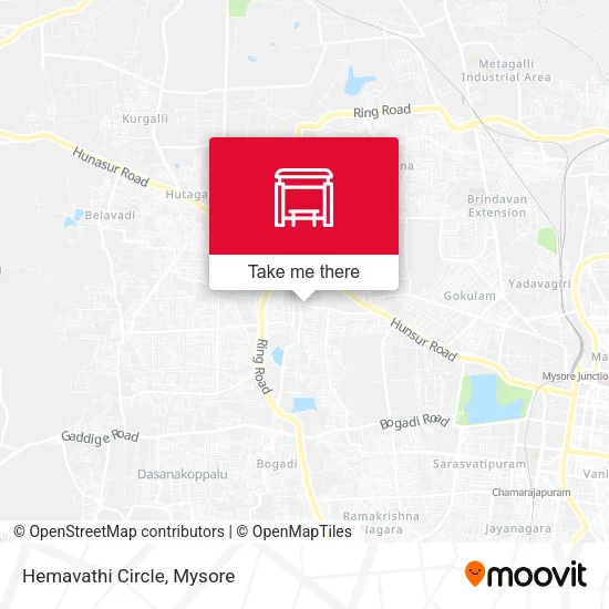 Hemavathi Circle map