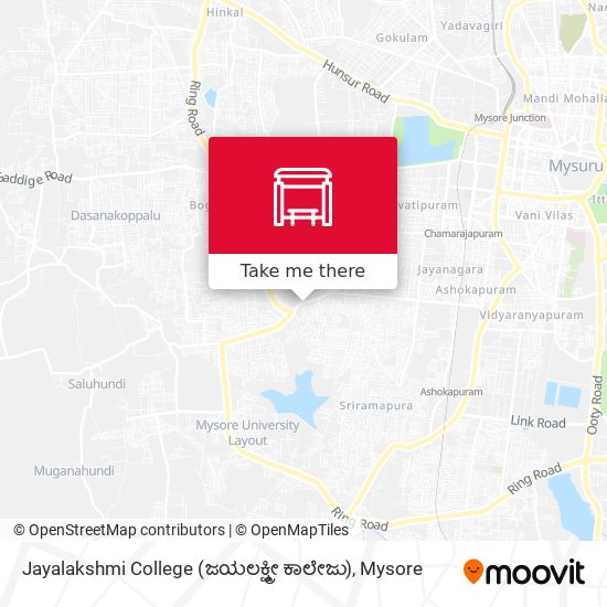 Jayalakshmi College (ಜಯಲಕ್ಷ್ಮೀ ಕಾಲೇಜು) map