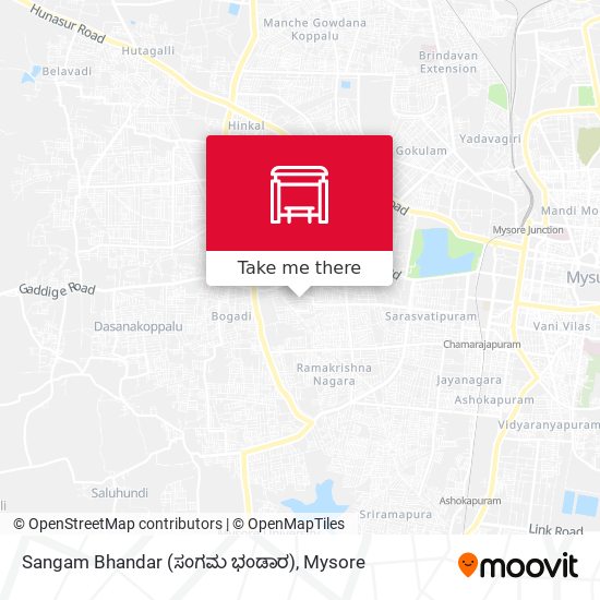 Sangam Bhandar (ಸಂಗಮ ಭಂಡಾರ) map