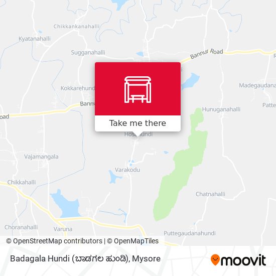 Badagala Hundi (ಬಾಡಗಲ ಹುಂಡಿ) map