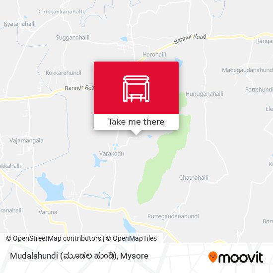 Mudalahundi (ಮೂಡಲ ಹುಂಡಿ) map