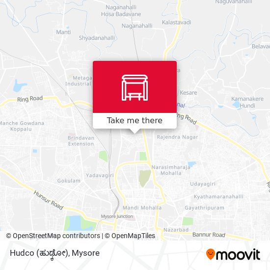 Hudco (ಹುಡ್ಕೋ) map