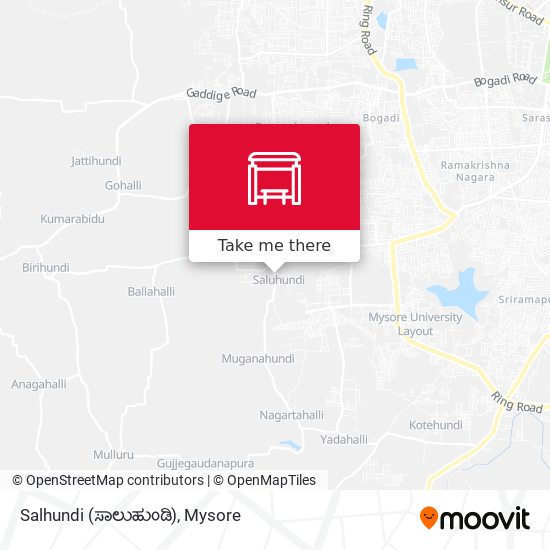 Salhundi (ಸಾಲುಹುಂಡಿ) map