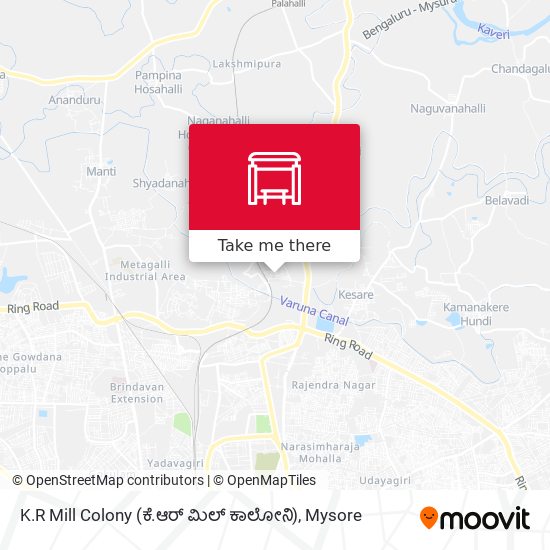 K.R Mill Colony (ಕೆ.ಆರ್ ಮಿಲ್ ಕಾಲೋನಿ) map